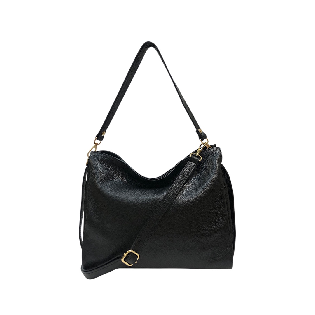 ISOTTA borsa in pelle nera - immagine 2