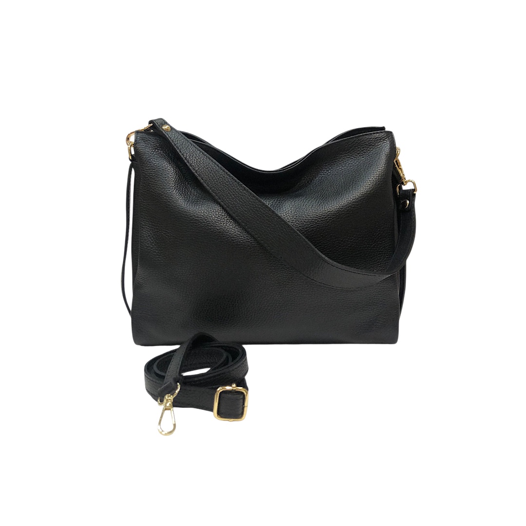 ISOTTA borsa in pelle nera - immagine 3