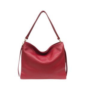 ISOTTA borsa pelle colore rosso