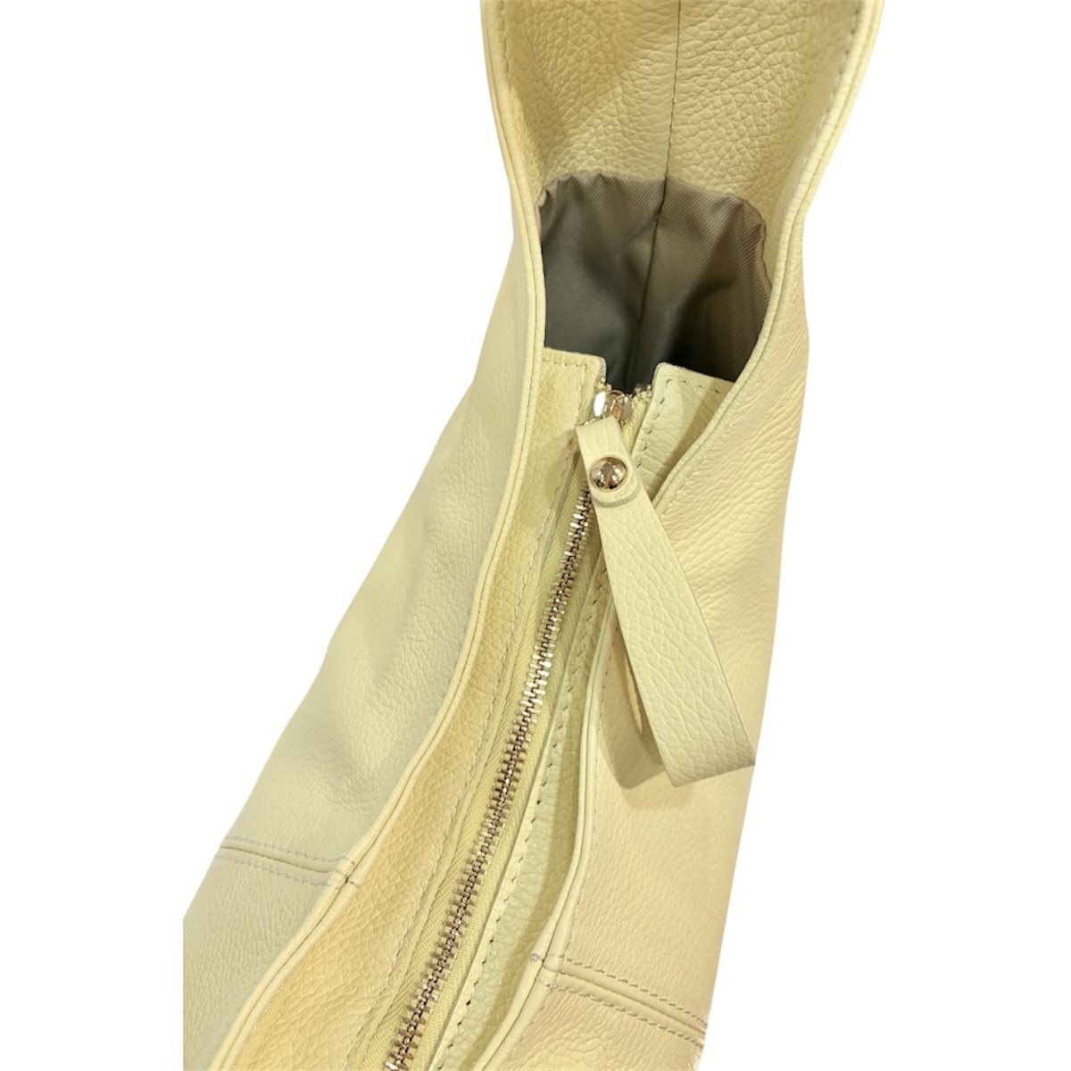MELISSA borsa donna in pelle giallo pastello - immagine 5
