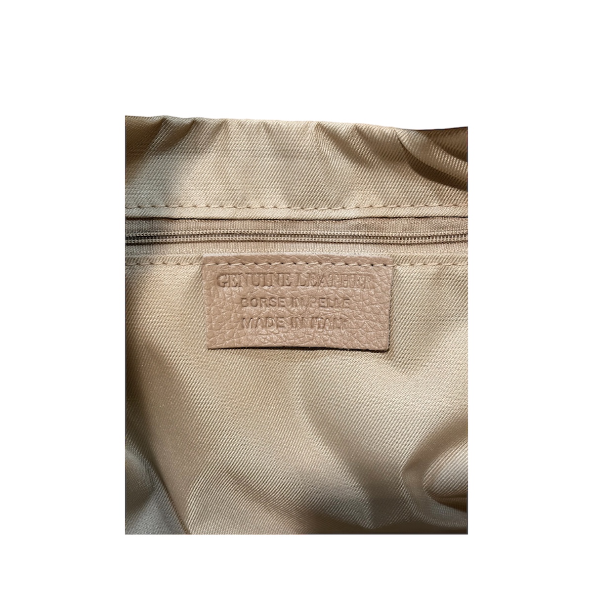 MELISSA borsa donna in pelle color burro - immagine 7